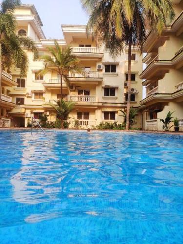 Orlim Apartment | Seacoast Retreat- Lovely 2 BHK apartment with pool