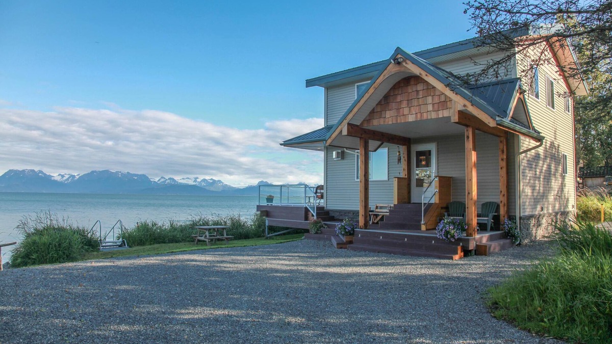 Homer House | Seafarer's Beach House Beach Front Property, Amazing Views!