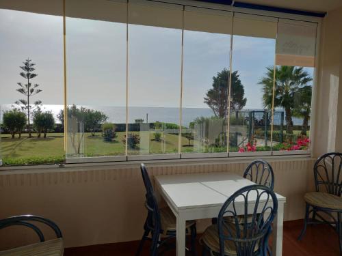 Torrox Costa Apartment | Seafront Garden and Sea views