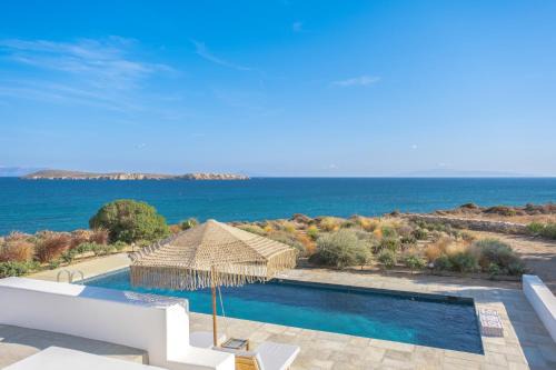 Drios Villa | Seafront Villa Stoa in Dryos
