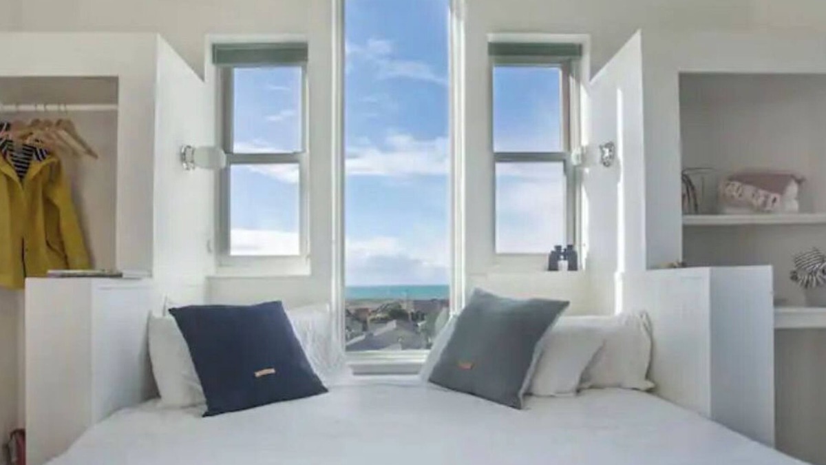 Fort Bragg Hotel | Seaglass Room-Weller House Water Tower-Ocean View