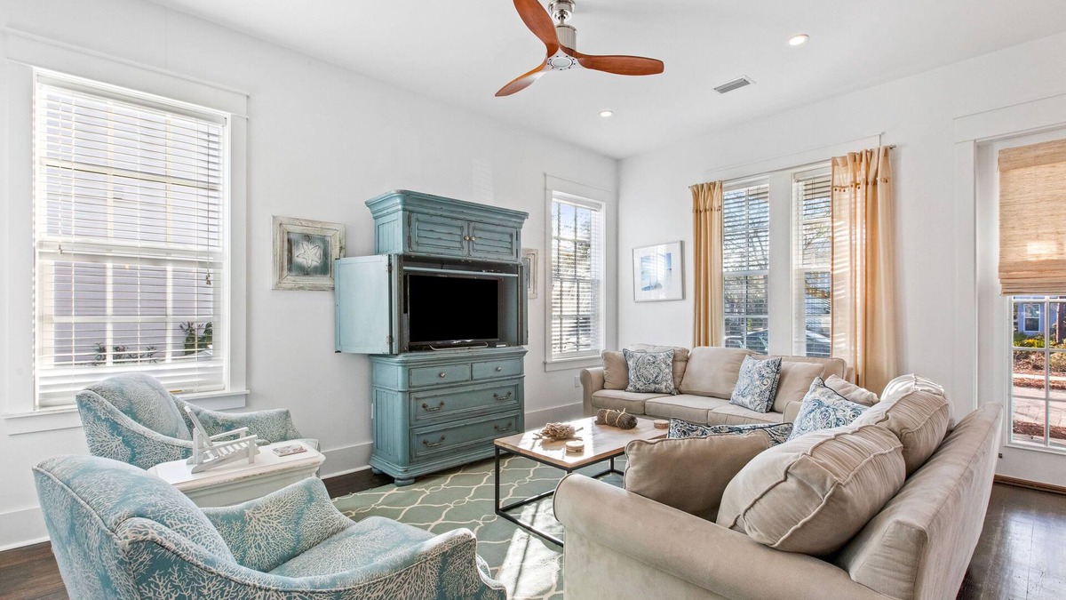 Greenway Park House | Seagrove Serenity | 4BR Coastal Retreat w/Pool & Bikes