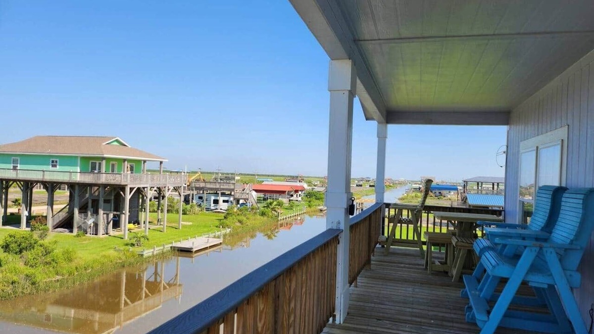 Port Bolivar House | Seahorse Sea Fish Camp Sleeps 16