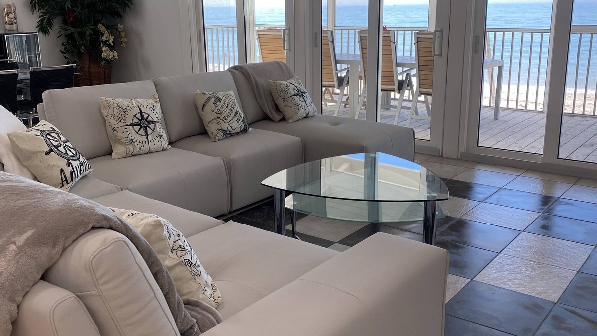 Bonita Springs House | Seas The Day at this Bonita Beach Cottage directly on the beach 2 story views !