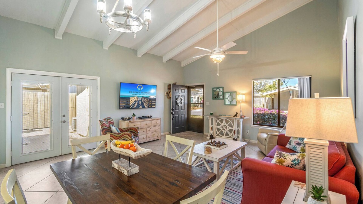 Miramar Beach Villa | Seascape Tennis Villa 82-A *Remote and quiet villa minutes from the beach*