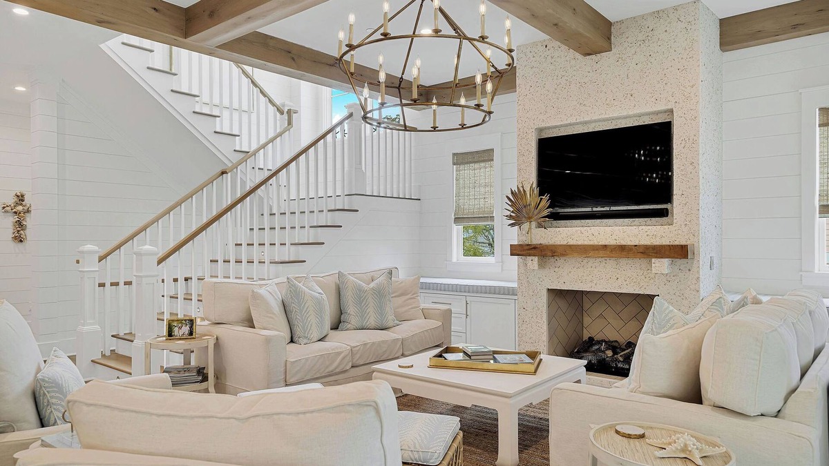 Cottage District House | Seaside, Gulf Views, Elevator, Sleeps 16 - Luxury w/3 Car Private Parking!