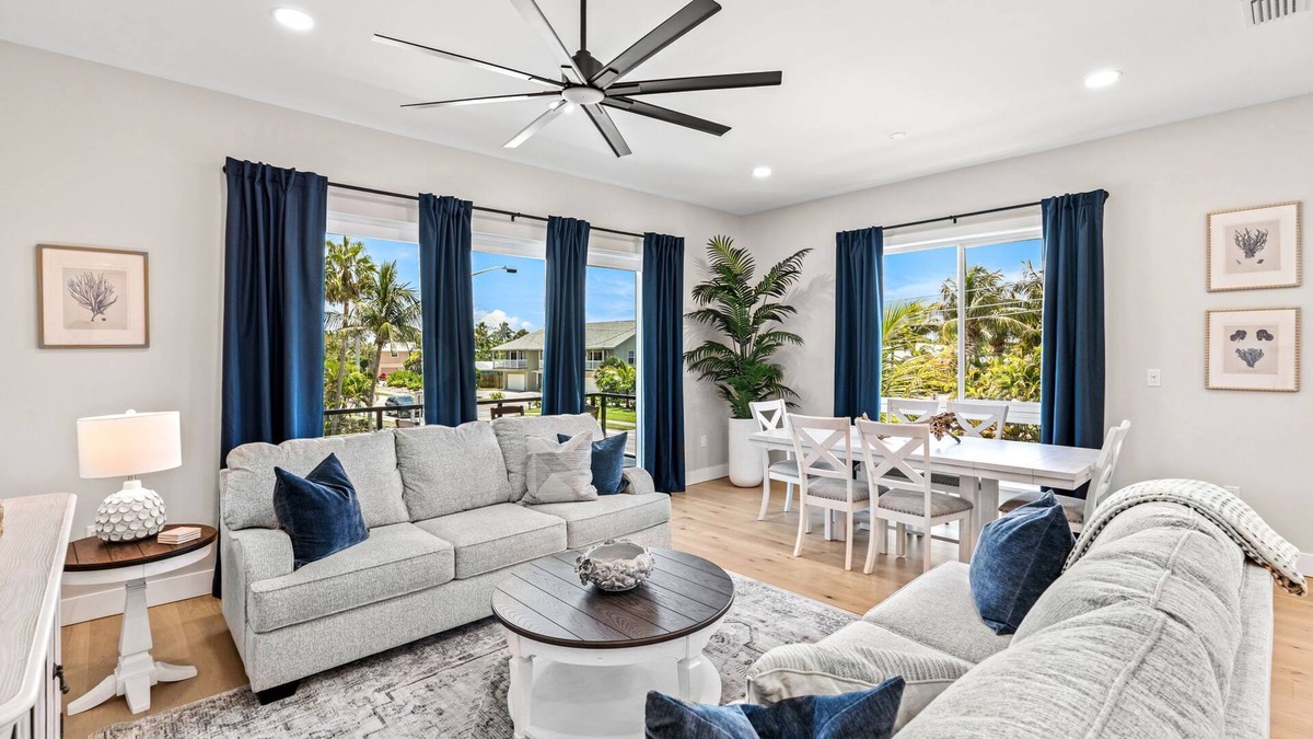 Indialantic By The Sea House | Seaside Indialantic Escape – Sleek Townhome with Private Balconies & Patio!