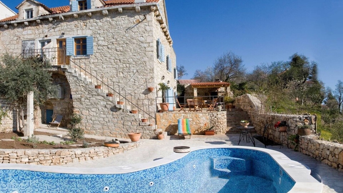 Milna (Brac) House | Seaside luxury villa with a swimming pool Milna, Brač (K-3100)