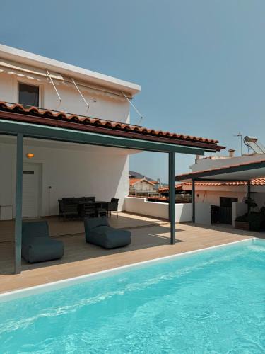 Porto Rafti Apartment | Seaview Complex with Pool