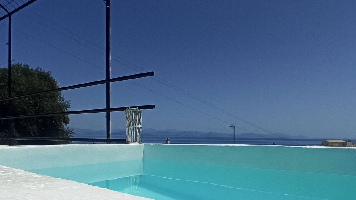 Perama Villa | SeaView Mini Villa with Private Pool - 200 metres to the beach