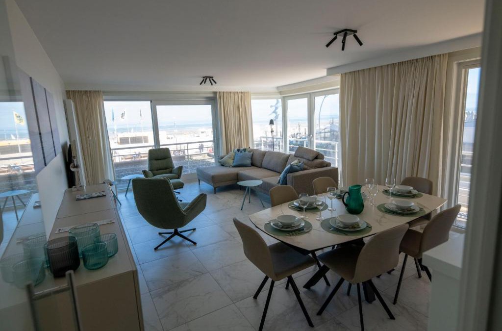 De Panne Apartment | Seaview Terlinck II - Luxe hoekappartement met zeezicht 6 personen