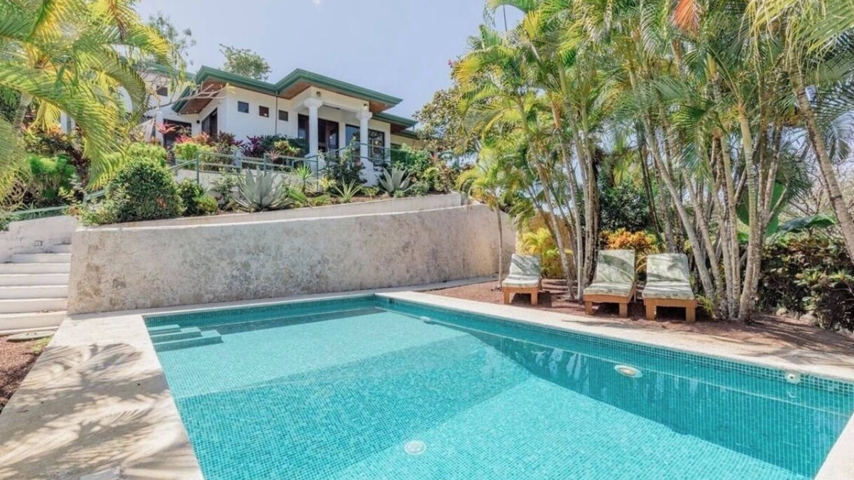 Rio Seco House | Seaview with stunning sunset for this home in walking distance to playa Ostional