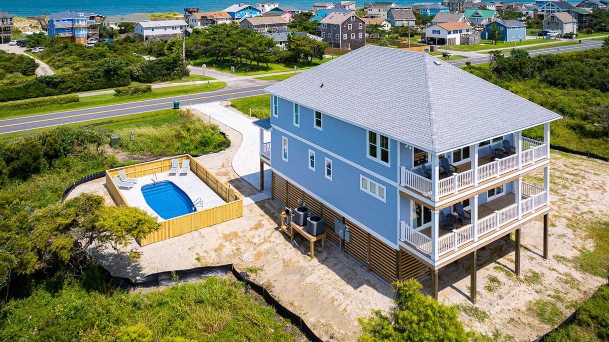South Nags Head House | Secluded Brand New Luxury Nags Head Home!