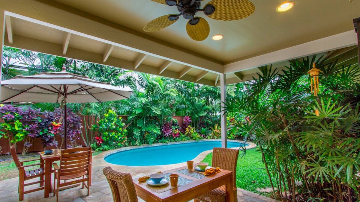 Kailua House | Secluded Home w/Pool in Gated Community, Steps From Beautiful Kailua Beach