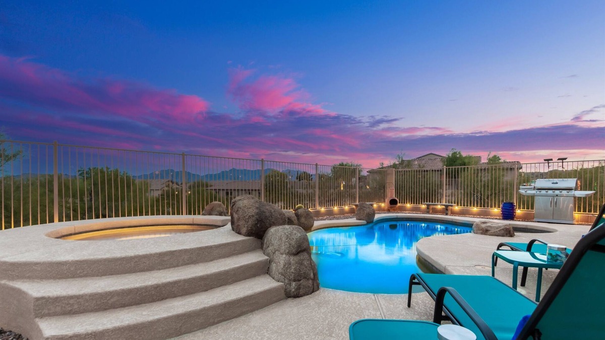 Estrella Mountain Ranch House | Secluded Luxury Retreat with Heated Pool/Spa, Game Room and Nearby Golf & Hiking