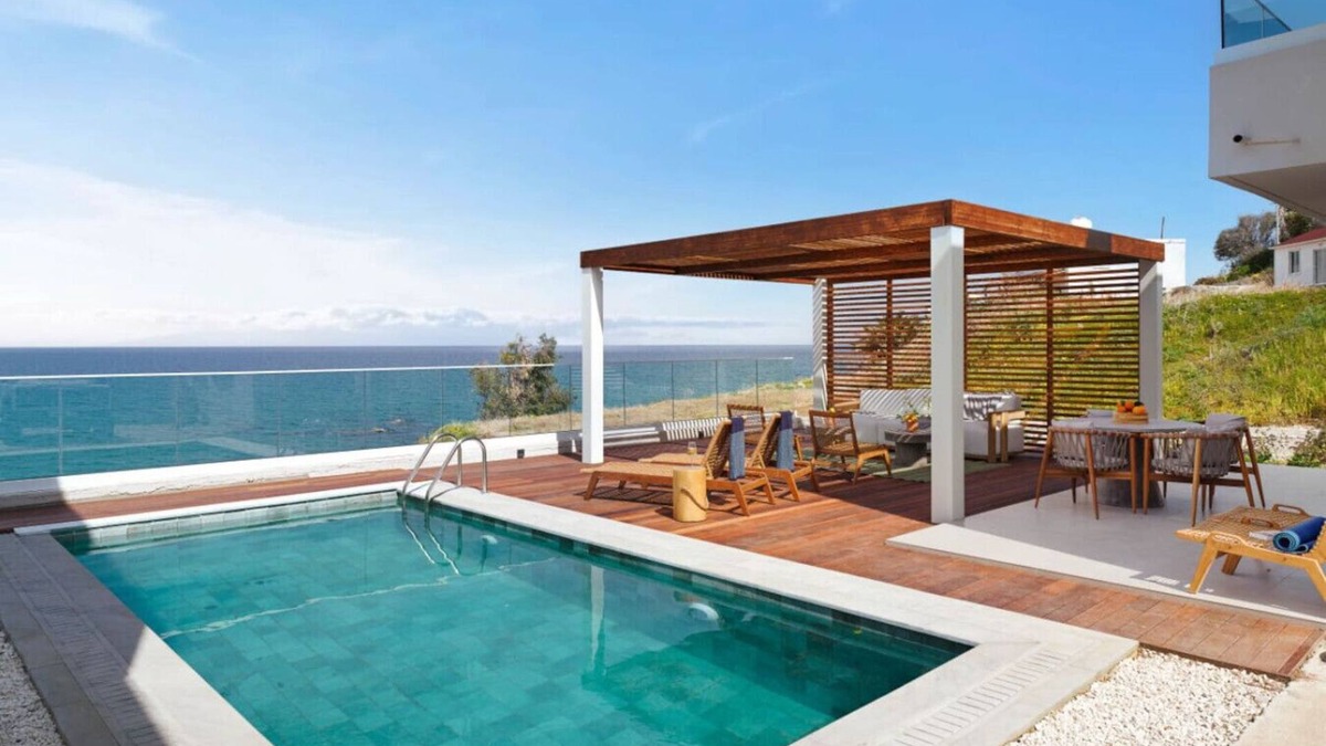 Pachyammos Villa | Secluded Luxury Villa in Cyprus | Oceanfront, Pool, Sleeps 4