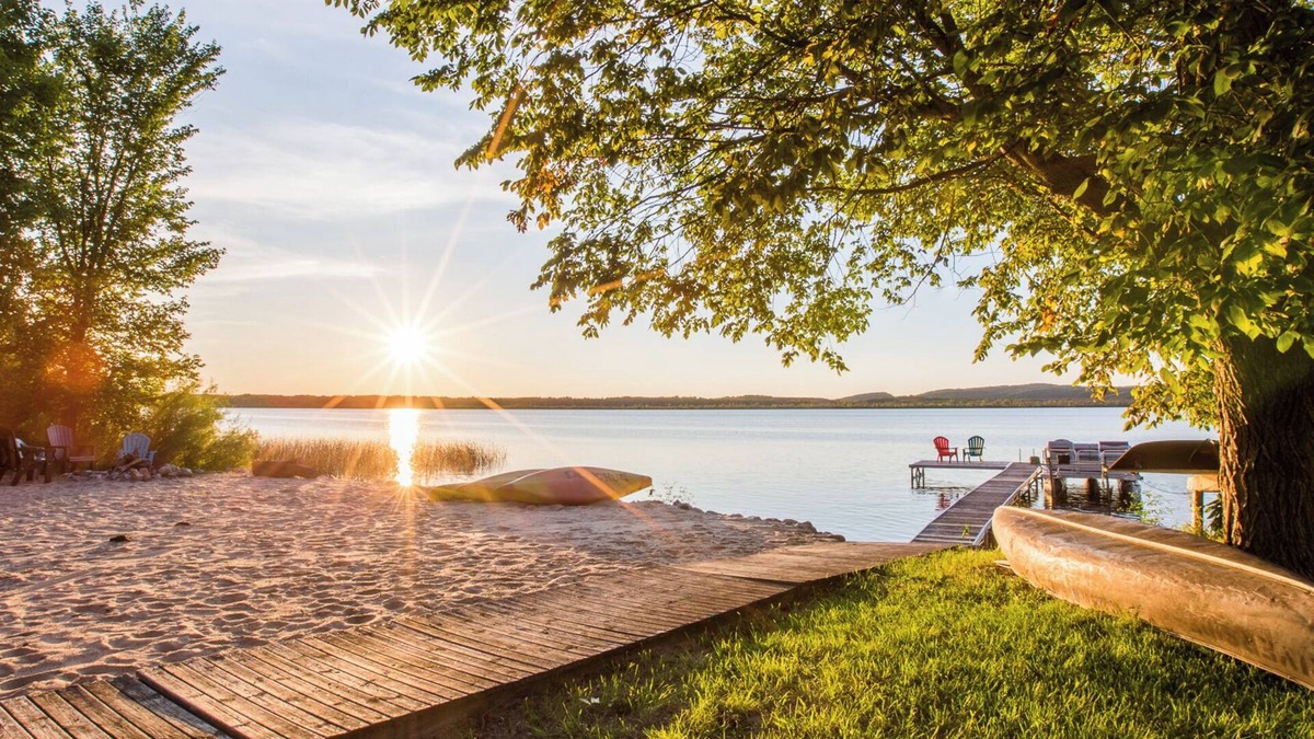 Arcadia House | Secluded Waterfrnt Beach on Upper Herring ~ AC ~ All Sports ~ Stunning Sunsets!