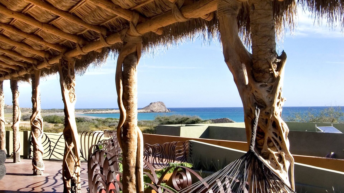 Cabo Pulmo House | Second floor with panoramic view of the sea