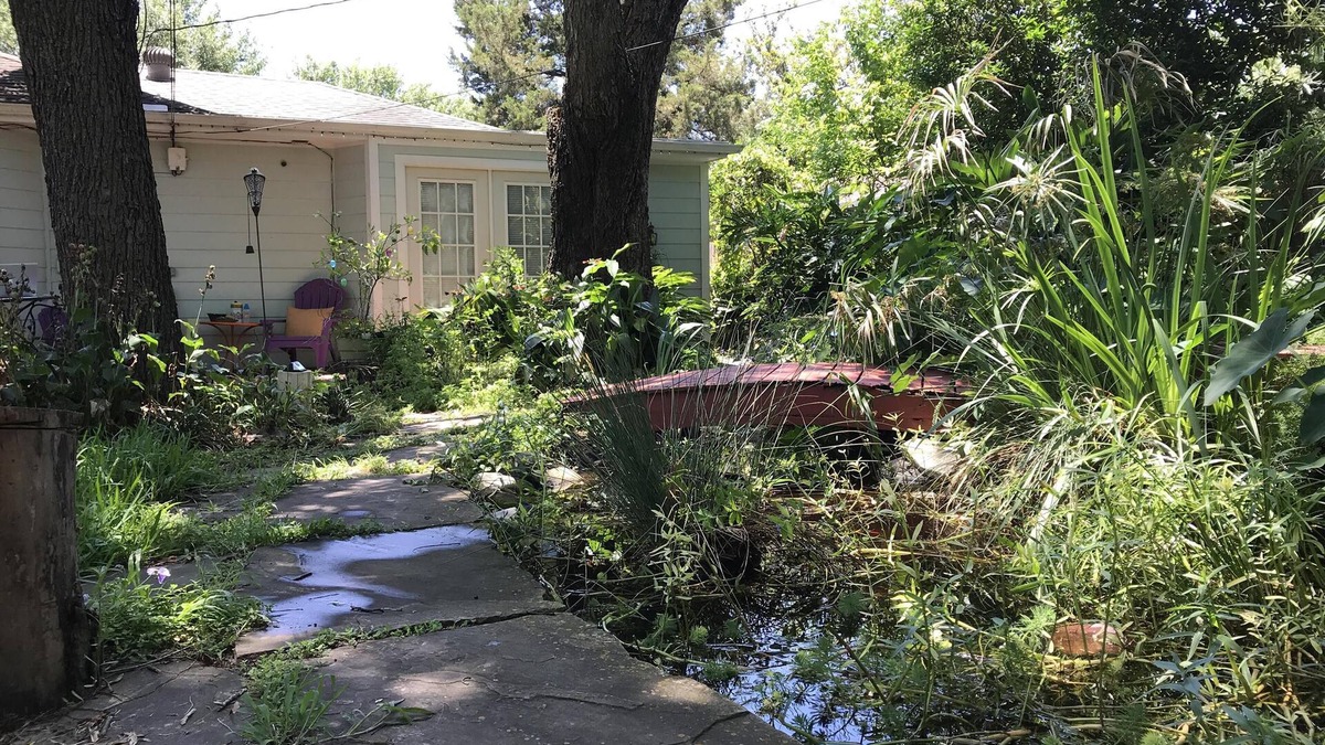 North Houston House | Secret Garden-Near Downtown Houston-Private Entry