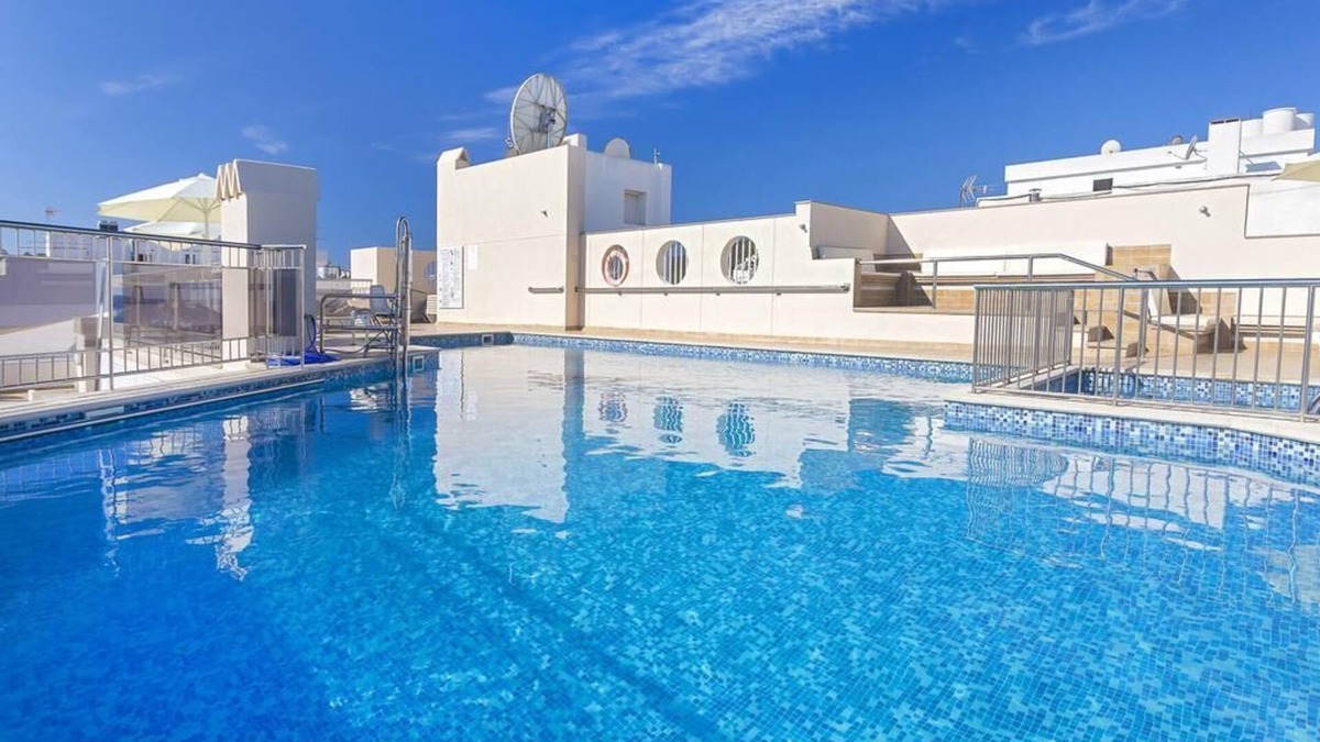 Santa Eulalia del Rio Hotel | SEDUQPL-SU/2 Bedrooms Suite Apartment/ ♚Roof Top Pool/City Heart♥ Close to the beach