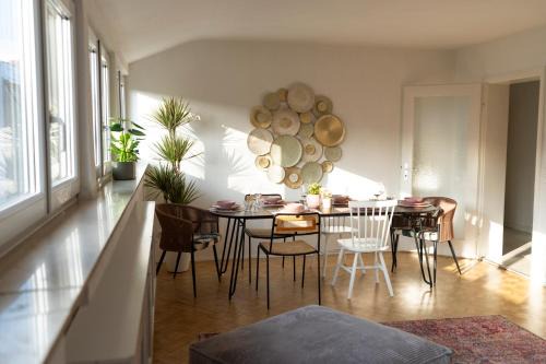 Ulm Apartment | Seerose - W14, zentral in Bahnhofsnähe, Küche, 3 Schlafzimmer