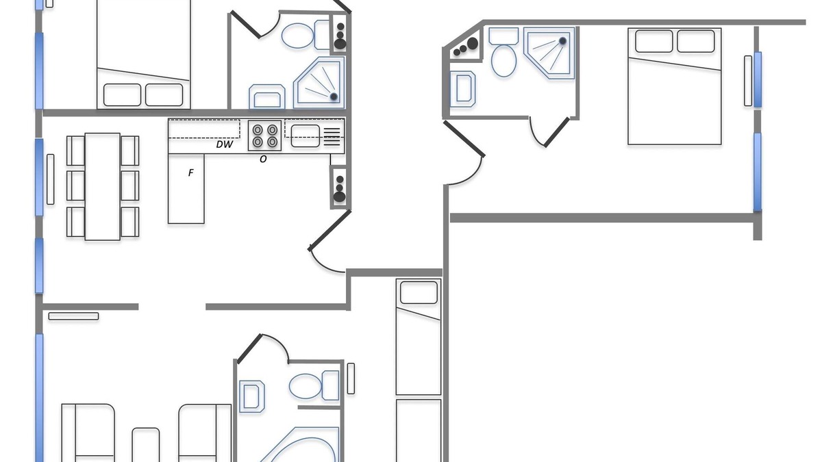 Les Prodains Apartment | Self-catering apartment within hotel complex in great location
