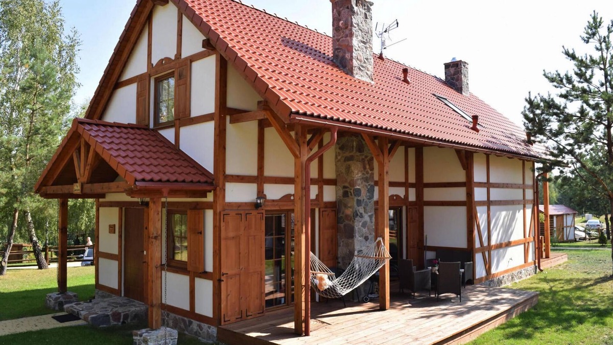 Kolczyglowy House | Semi-detached house near the lake