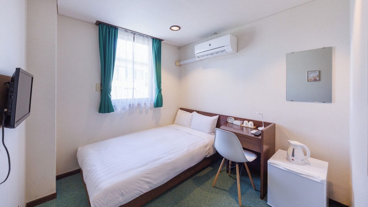 Hitachi Hotel | semi double room/Hitachi Ibaraki