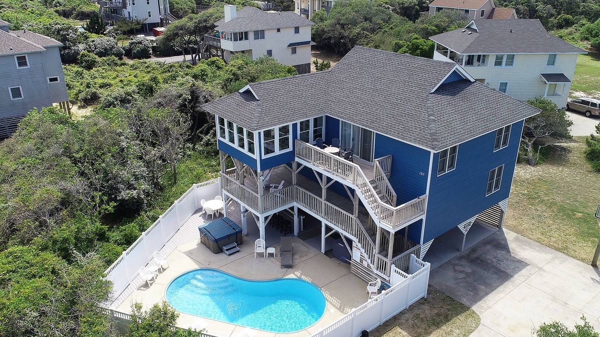 Tuckahoe House | Semi-Oceanfront, Private Pool, Poolside Bar, Hot Tub, Ocean Views! T1, Sailaway