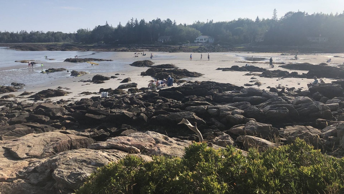 Port Clyde House | Sept beach days in Port Clyde! Best time!