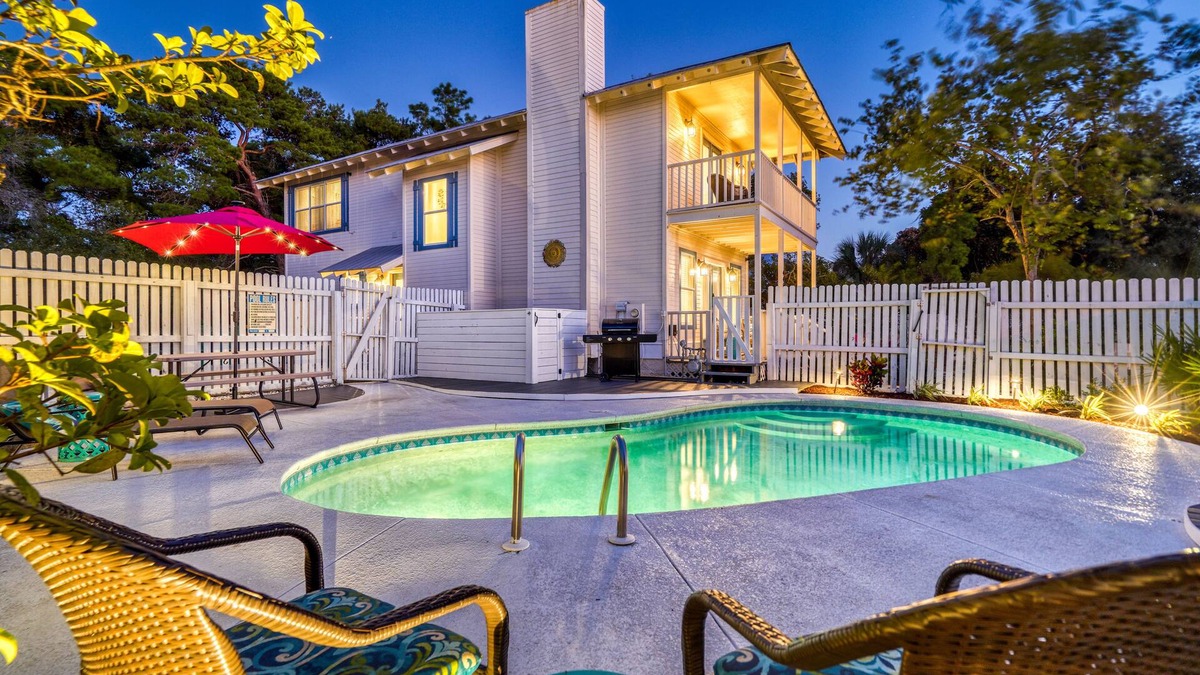 Clipper Cove House | Sept-Oct Reduced!*Private Pool*Firepit*Beach Svc!