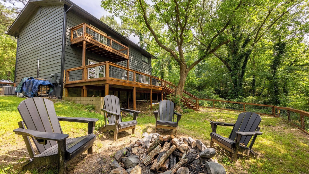 Lake Catherine House | Serene 3-bedroom lake house with dock and fire pit in Hot Springs!