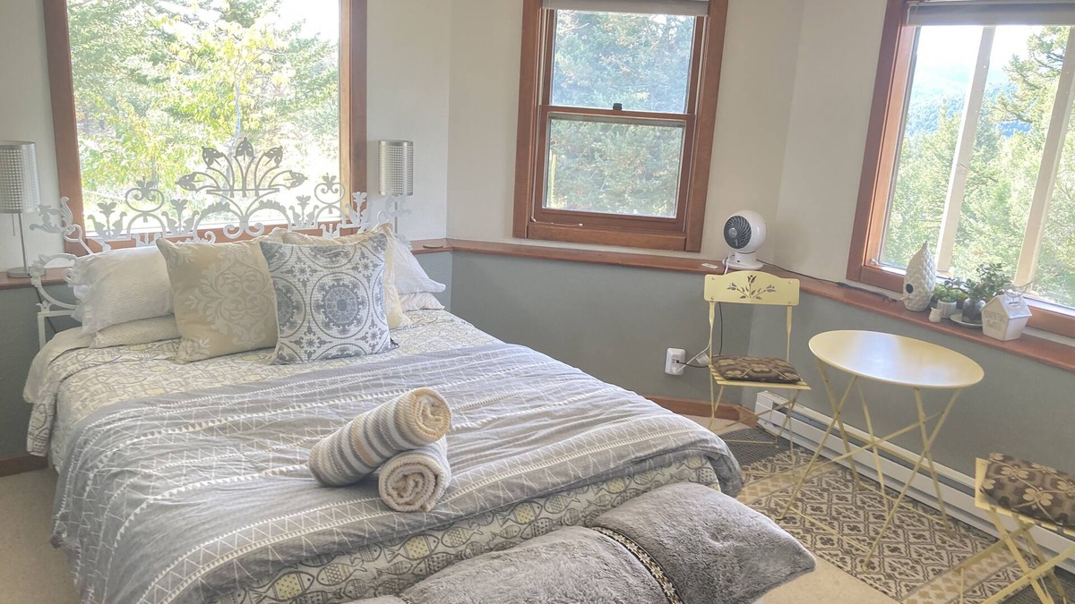 Boulder House | Serene Mountain Retreat Room with Stunning Continental Divide Views