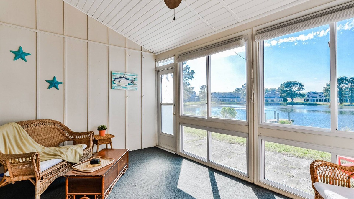 Selbyville House | Serene Waterfront Home In Fenwick Island - Steps To pool. Minutes To Beach.