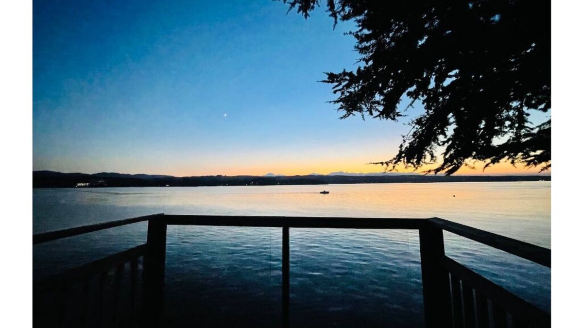 West Hills House | Serene Waterfront Retreat w/ Private Beach & Sauna
