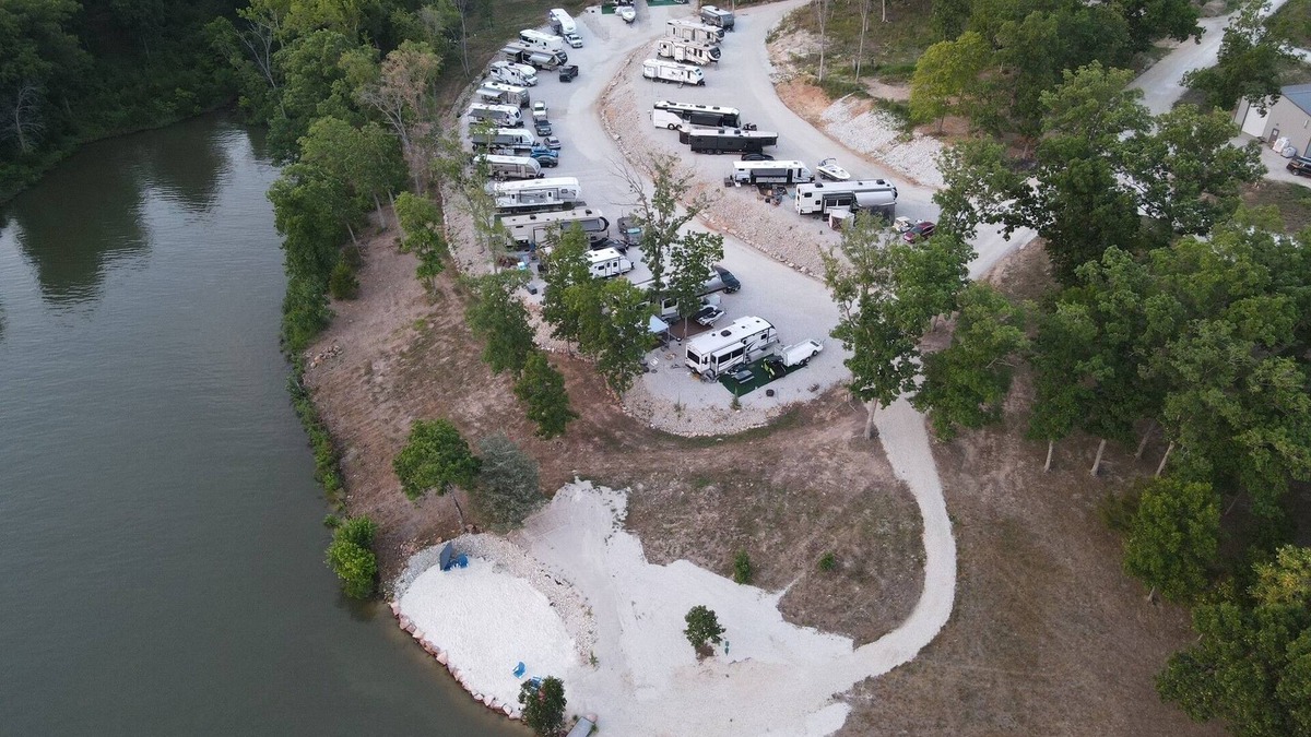 Stover House | Serenity at Sunny Beach RV Resort in the quiet part of the Ozarks