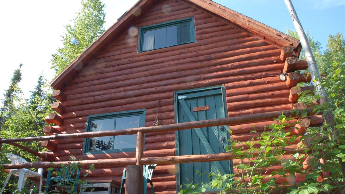 Funny River Cabin | Serenity Cabin - Kenai River Soaring Eagle Lodge And Cabins