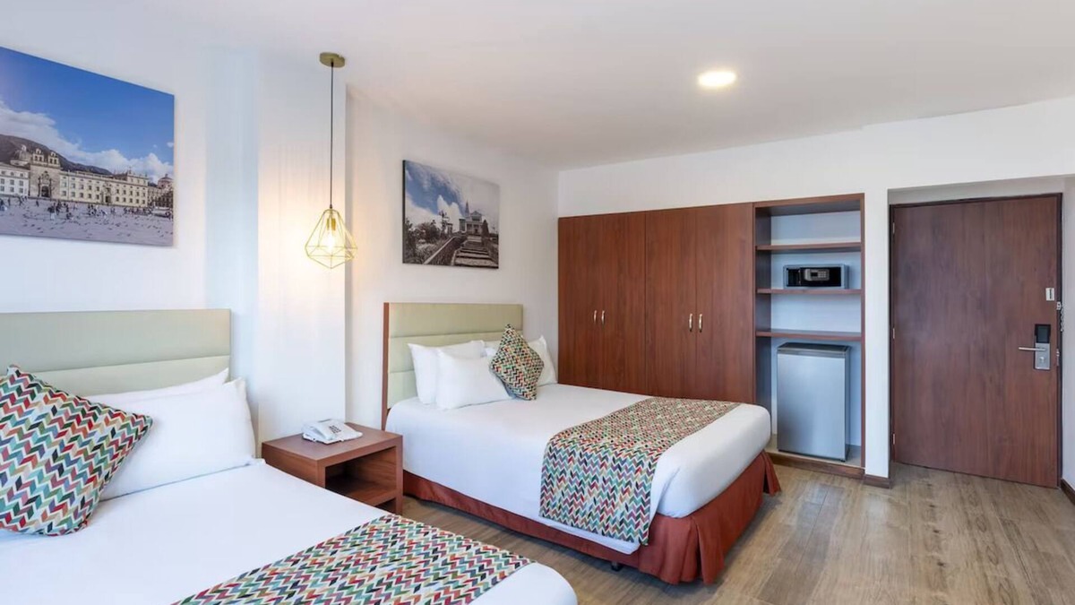 Usaquen Hotel | Serenity in the City! 2 Budget-friendly Units, Free Parking, City Views