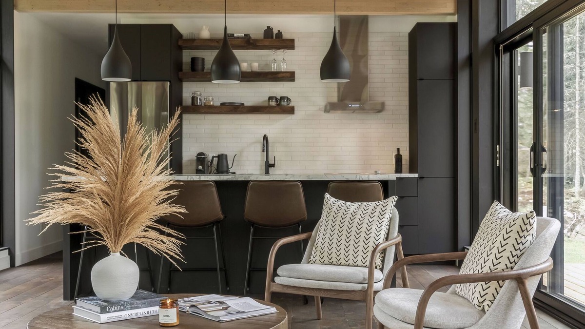 La Conception Ski Chalet | Serenity Kabinhaus Retreat: A Cozy Getaway w/Spa