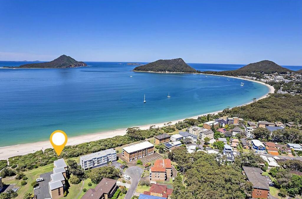 Nelson Bay Apartment | 'Serenity Now' Shoal Bay Beach Front with All Linen, WiFi and Air Con