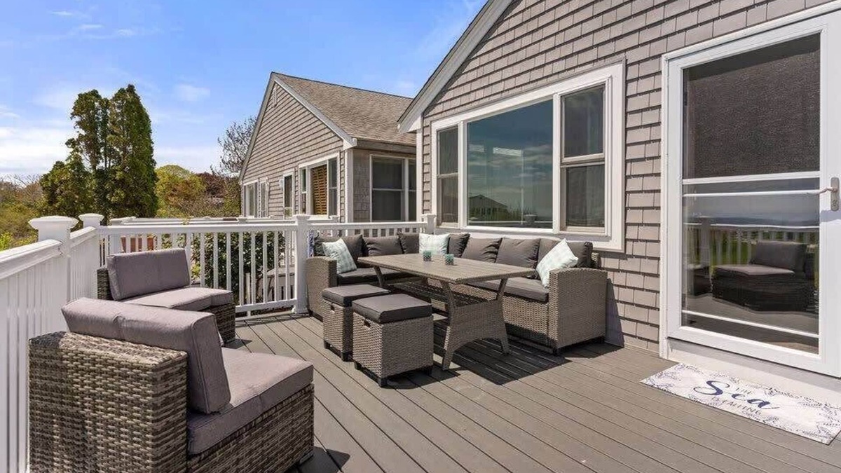 Rye Apartment | Serenity @ Snug Harbor | Ocean View | Private Deck