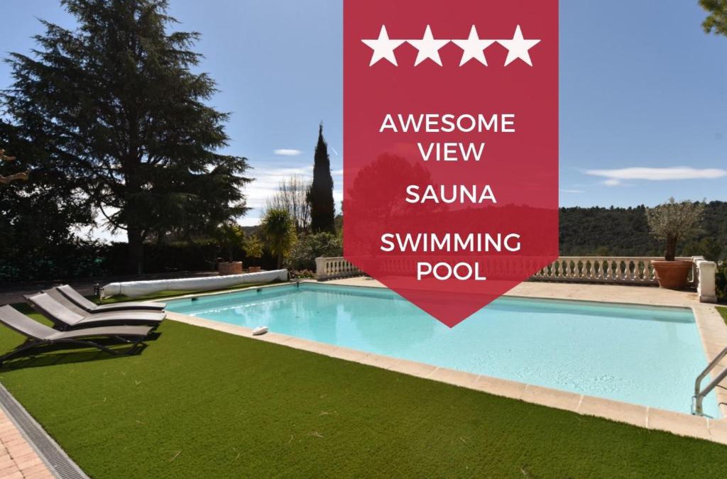 Biot Villa | SERRENDY VALBONNE - Splendid villa with heated swimming pool & sauna!