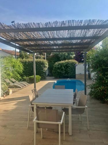 Sete Villa | Sete Villa Le Gabanon piscine et 1ere etang