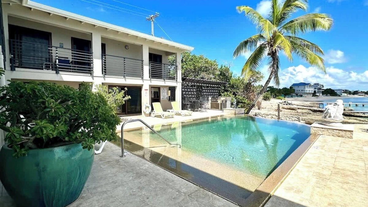 Northwest Point Condo | Seven Mile View #3A - Oceanfront Studio & Pool