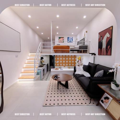 Huaihai Road Commercial Area Apartment | Shanghai Hills & ZINN City Loft Near Metro Line 1 Changshu Rd and Close to Tianzi Fang