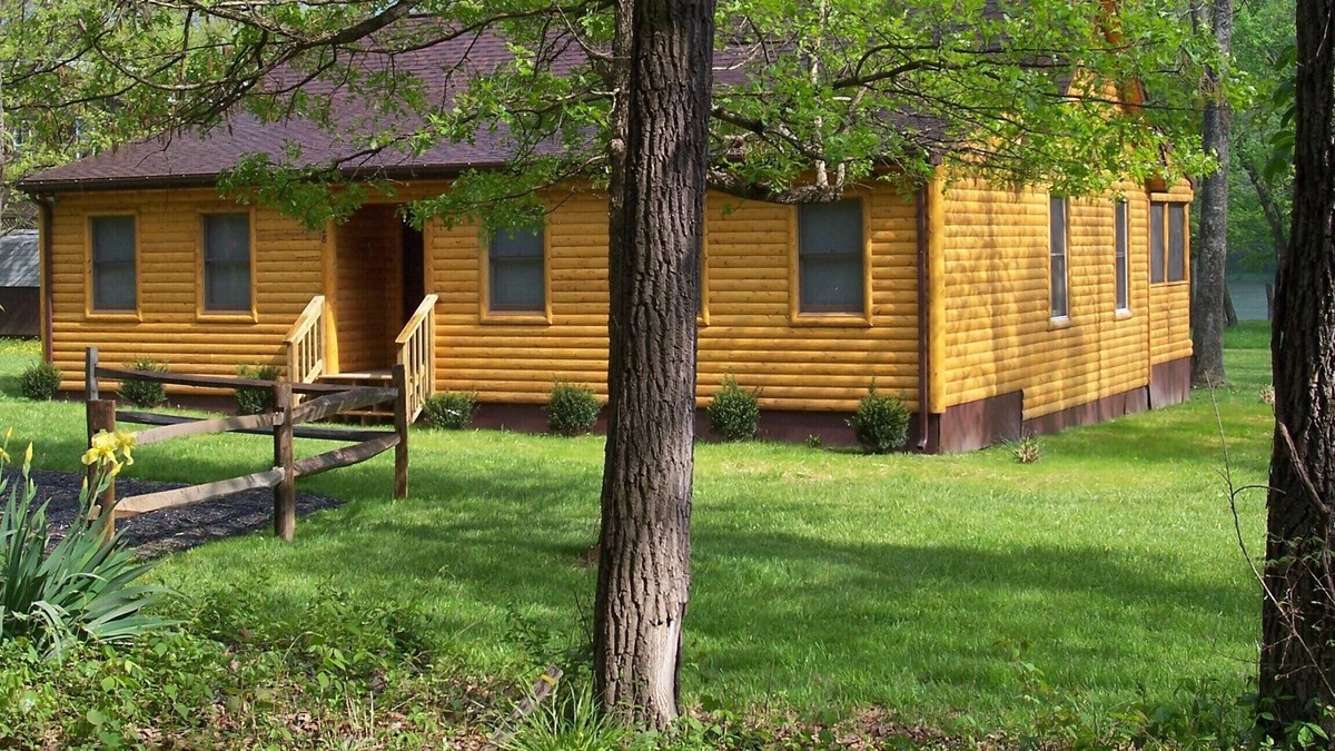 Luray Cabin | Shenandaoh Dreaming Riverfront Log Cabin - LIFE IS GREAT ON THE RIVER!