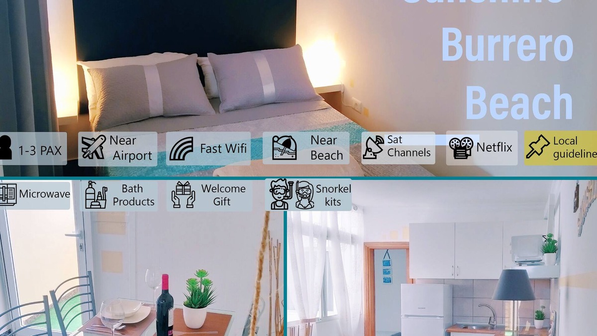 Ingenio Apartment | ShineSunshine Burrero Beach ™ Apart. Near Airport / Beach, abschalten, disconnect !!!!