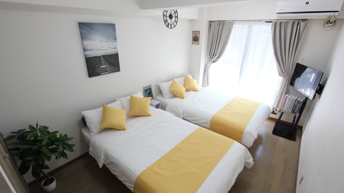 Honmachi Apartment | Shinjuku 1-Stop! Walk to Hatsudai/4-Person Stay with Wi-Fi (B)