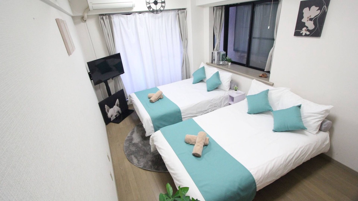 Honmachi Apartment | Shinjuku 1-Stop! Walk to Hatsudai/4-Person Stay with Wi-Fi (A)