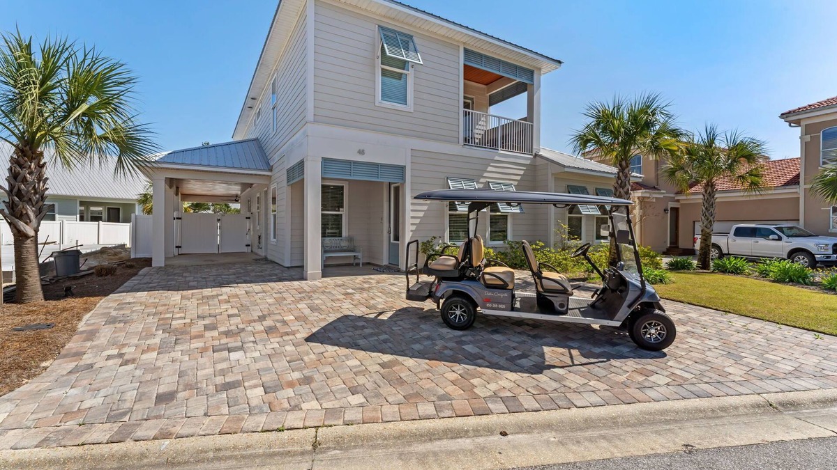 Emerald Waters Village House | Shore Beats Work - Stunning Beach House with Private Pool -6 Bed/5 Bath